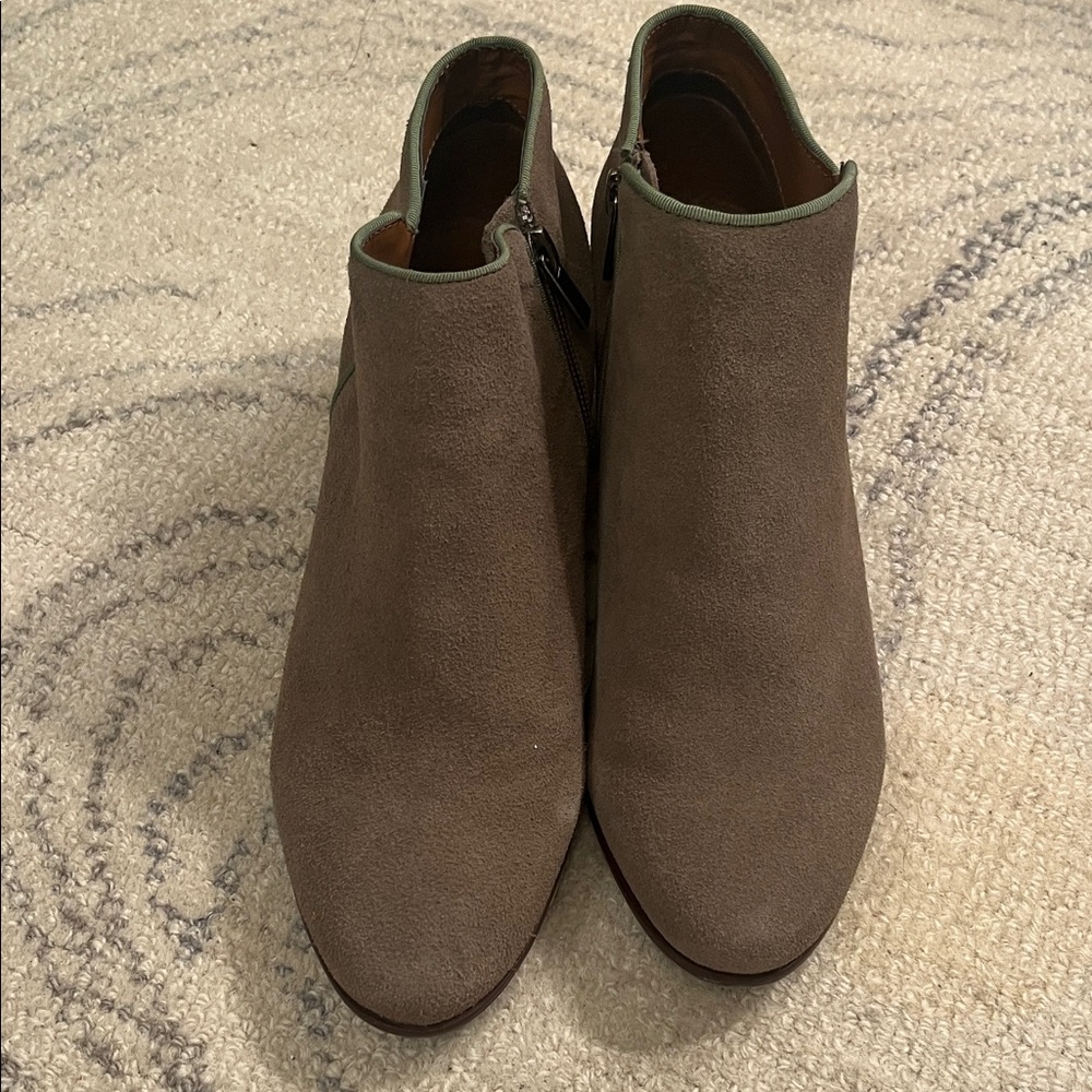 Crown Vintage Taupe Ankle Booties